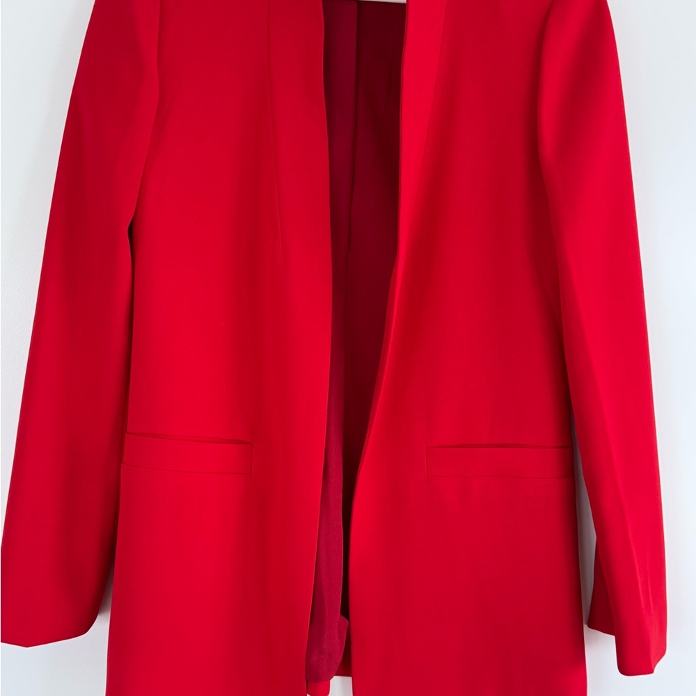 Women's Red Blazer